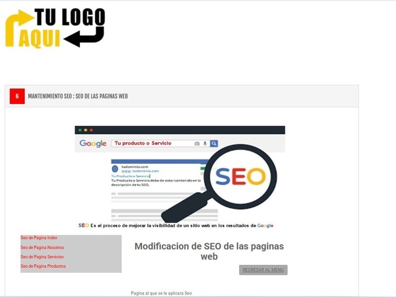 Pagina Web Administrable